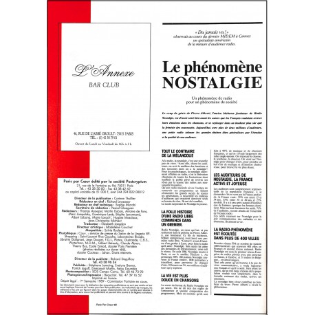 Paris par Cœur |Premier Numéro