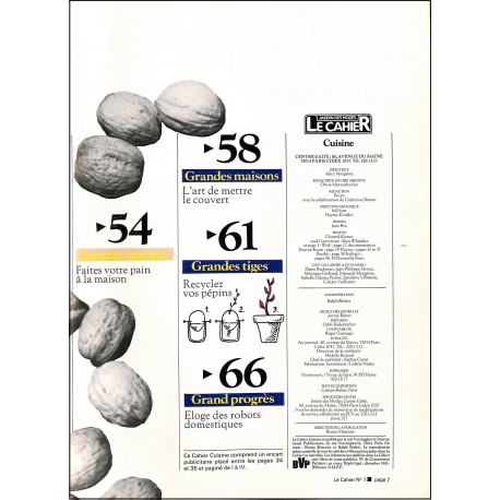 JARDIN DES MODES |Premier Numéro