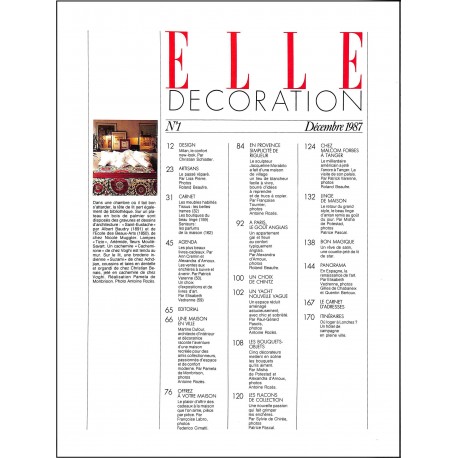 ELLE DECORATION |Premier Numéro