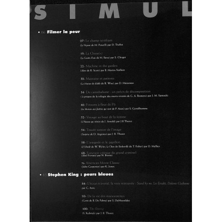 SIMULACRES |Premier Numéro