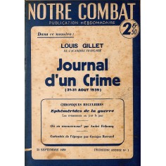 NOTRE COMBAT |Premier Numéro
