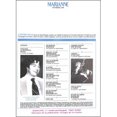 Marianne |Premier Numéro 2
