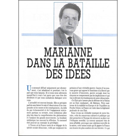 Marianne |Premier Numéro