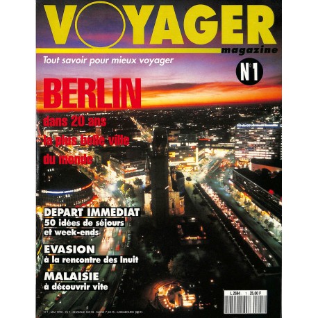 VOYAGER magazine |Premier Numéro