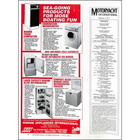 MOTORYACHT INTERNATIONAL |Premier Numéro