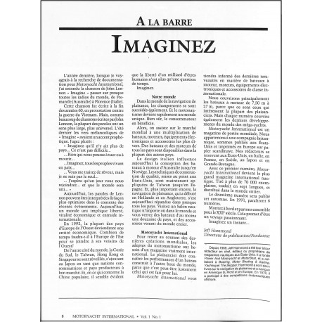 MOTORYACHT INTERNATIONAL |Premier Numéro