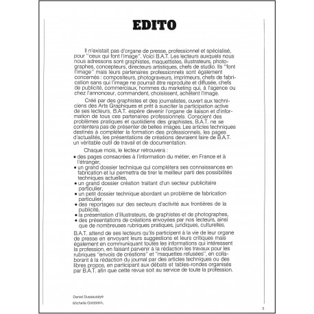 BàT |Premier Numéro