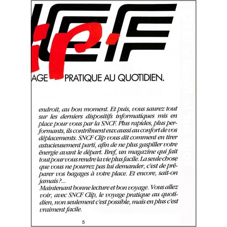 SNCF Clip |Premier Numéro