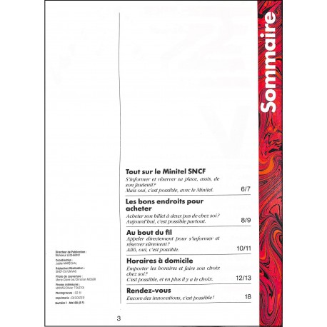 SNCF Clip |Premier Numéro