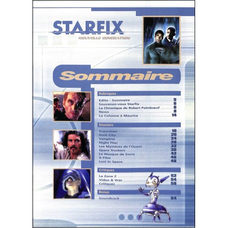 STARFIX |Premier Numéro