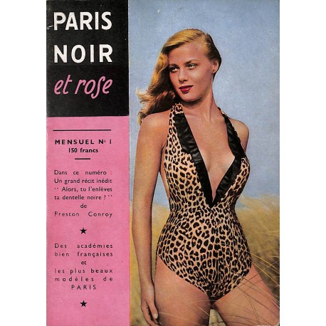 PARIS NOIR et rose |Premier Numéro