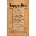 Les œuvres Libre |Premier Numéro