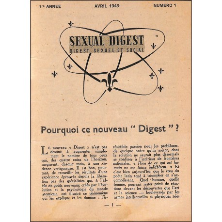 SEXUAL DIGEST |Premier Numéro