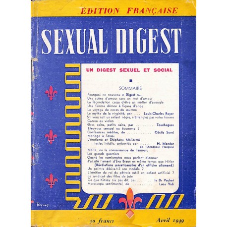 SEXUAL DIGEST |Premier Numéro