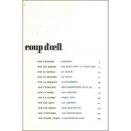 coup d'œil |Premier Numéro