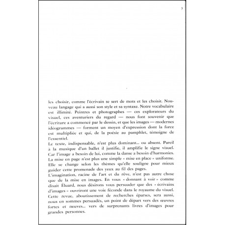 coup d'œil |Premier Numéro