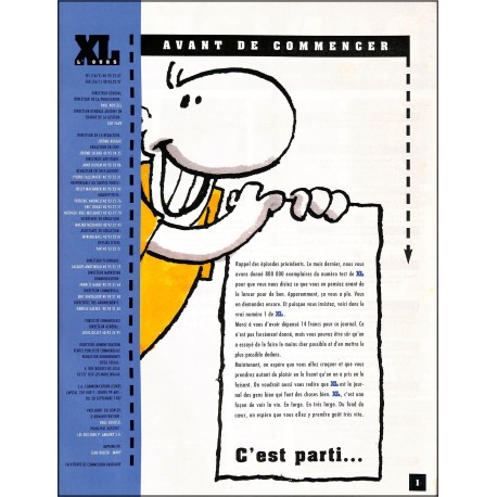 XL le magazine |Premier Numéro