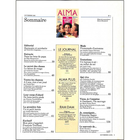 ALMA |Premier Numéro