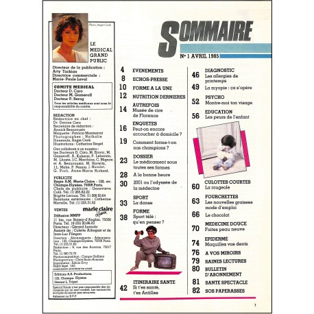 SPÉCIAL SANTÉ |Premier Numéro
