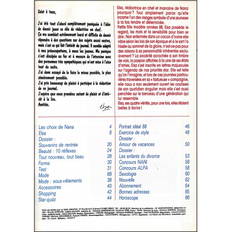 NANA |Premier Numéro