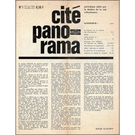 cité panorama |Premier Numéro