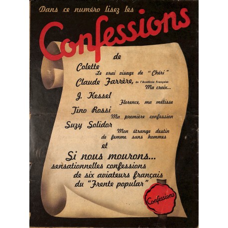 Confessions |Premier Numéro