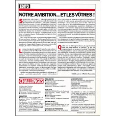 CHALLENGES |Premier Numéro 2