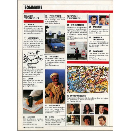 CHALLENGES |Premier Numéro