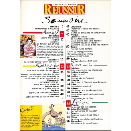 Réussir |Premier Numéro