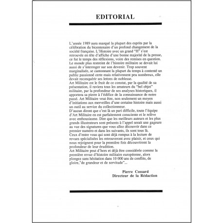 ART MILITAIRE |Premier Numéro