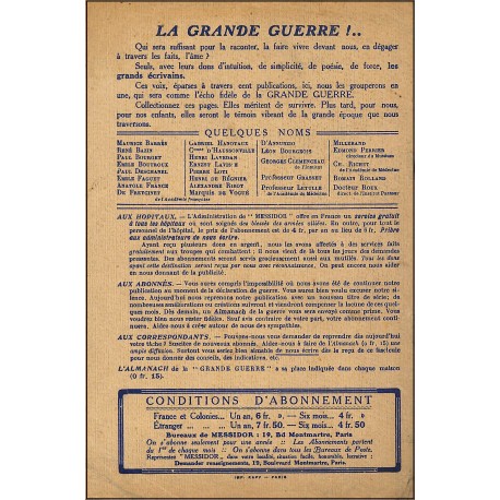 Messidor |Premier Numéro