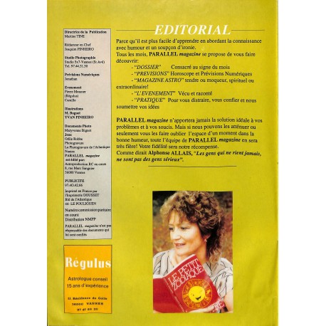 PARALLELE Magazine |Premier Numéro