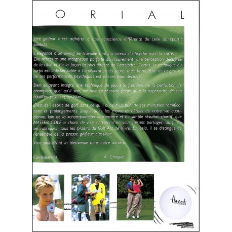 MASTER GOLF |Premier Numéro