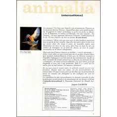 ANIMALIA INTERNATIONAL |Premier Numéro 2