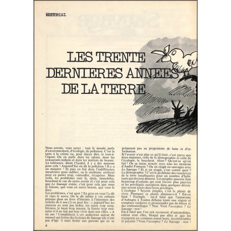 Le Sauvage |Premier Numéro