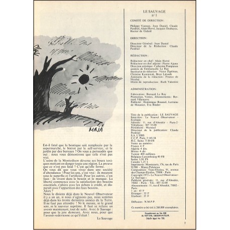 Le Sauvage |Premier Numéro