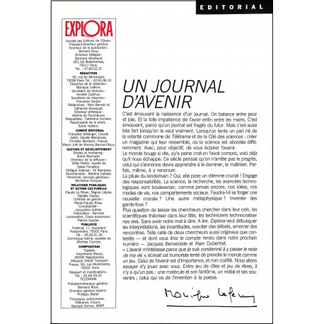 EXPLORA |Premier Numéro