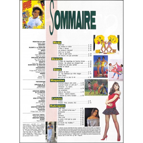 Jeune et jolie |Premier Numéro