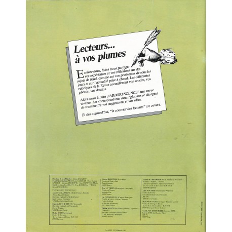 ARBORESCENCES |Premier Numéro