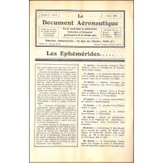 Le Document Aéronautique |Premier Numéro 2