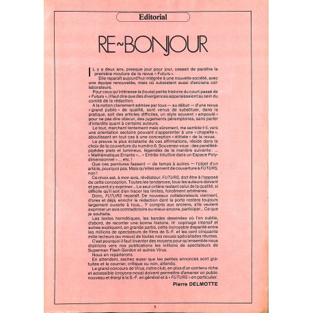 FUTURS |Premier Numéro