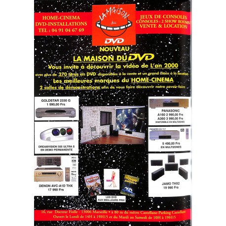 DVD CINÉMA DE SALON |Premier Numéro