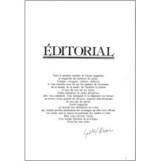 Cartes magazine |Premier Numéro 2