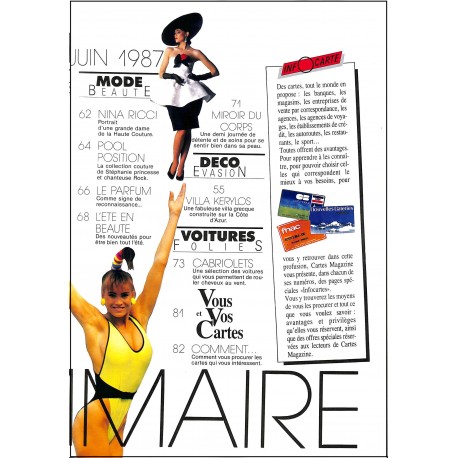 Cartes magazine |Premier Numéro