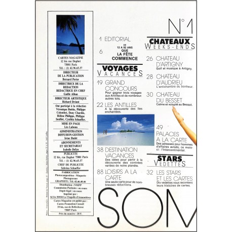 Cartes magazine |Premier Numéro