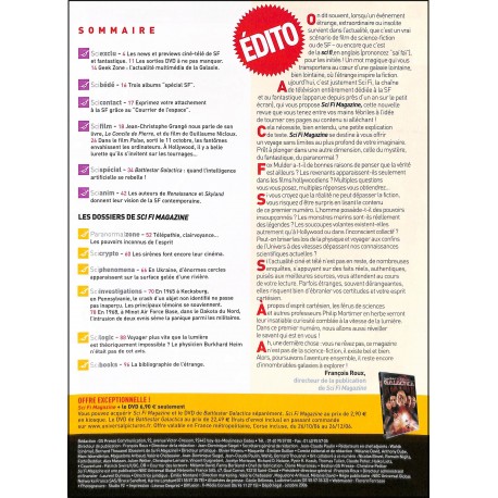 Sci FI Magazine |Premier Numéro