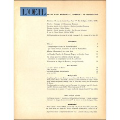 L'ŒIL |Premier Numéro 2