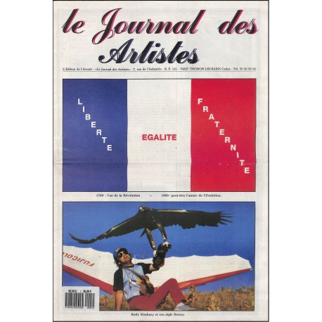 Le journal des Artistes |Premier Numéro