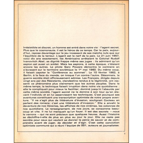 001 |Premier Numéro