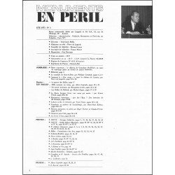 MONUMENTS EN PERIL |Premier Numéro 2